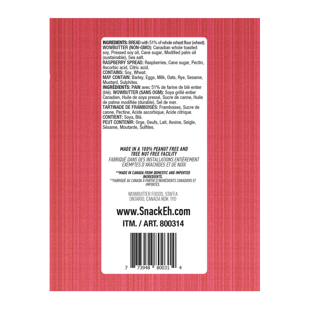 12ct x 30g SnackEh Crustless WowButter & Strawberry Snack Sandwich - 3 Pack