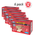 12ct x 30g SnackEh Crustless WowButter & Strawberry Snack Sandwich - 6 Pack